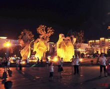 Стил водене пејзажне расвете.